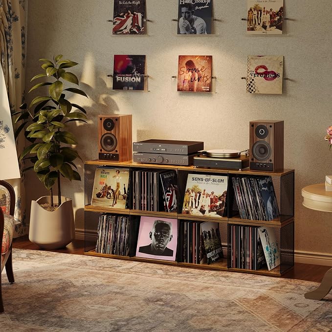 1 Cube Vinyl Record Storage Furniture - Image 3