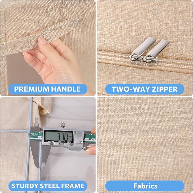 CYhom 3Pack Foldable Storage Bins - Image 4