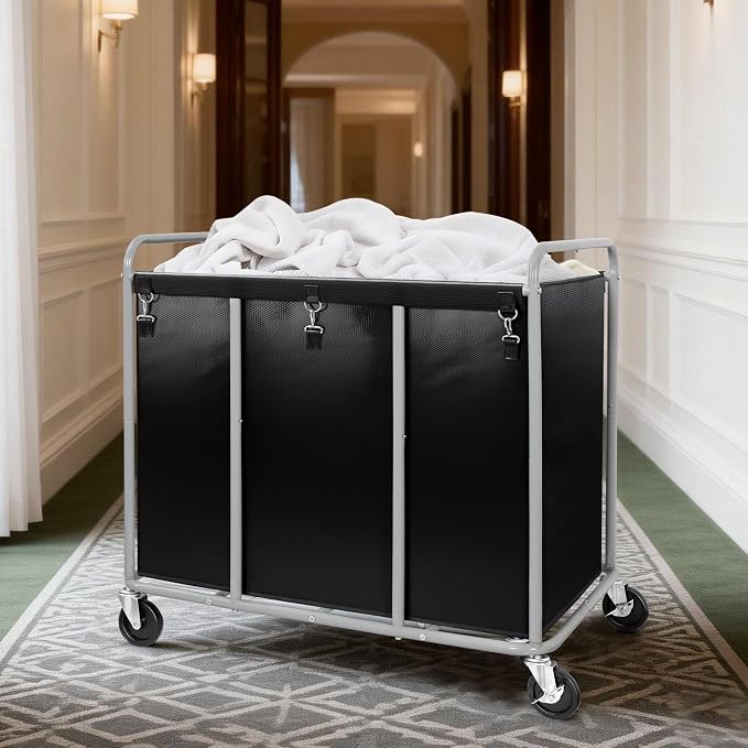 430L Commercial Laundry Cart - Image 2