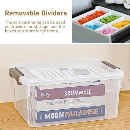 Citylife 17 QT Plastic Storage Box - Image 6