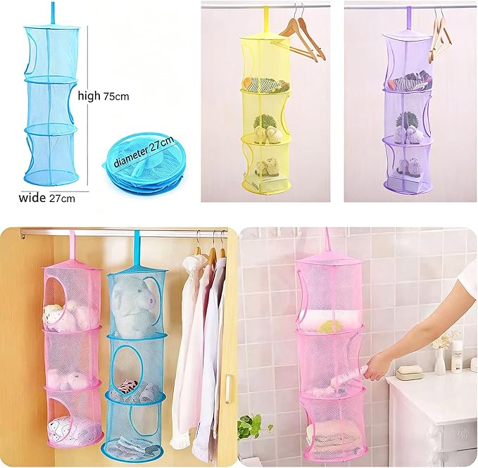 Mesh Hanging Storage Basket - Image 6