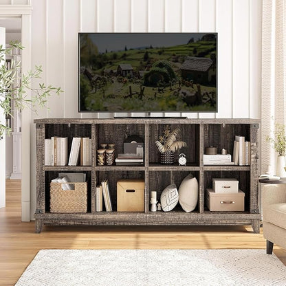 EnHomee 8 Cube Storage Organizer and Shelves, Cube Shelf Bookshelf - Image 2