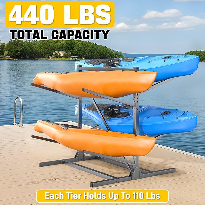 Ultrawall Kayak Storage Rack, Freestanding Kayak Racks - Image 6