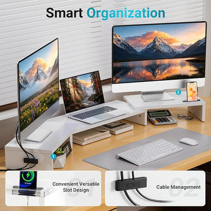 BONTEC Triple Monitor Stand Riser - Image 5
