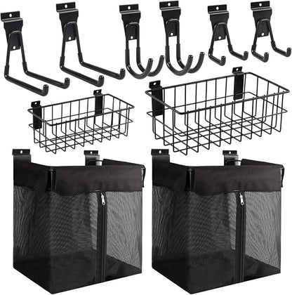 ZORUNNA 10Pcs Slatwall Basket by CraftyourworldwithUs