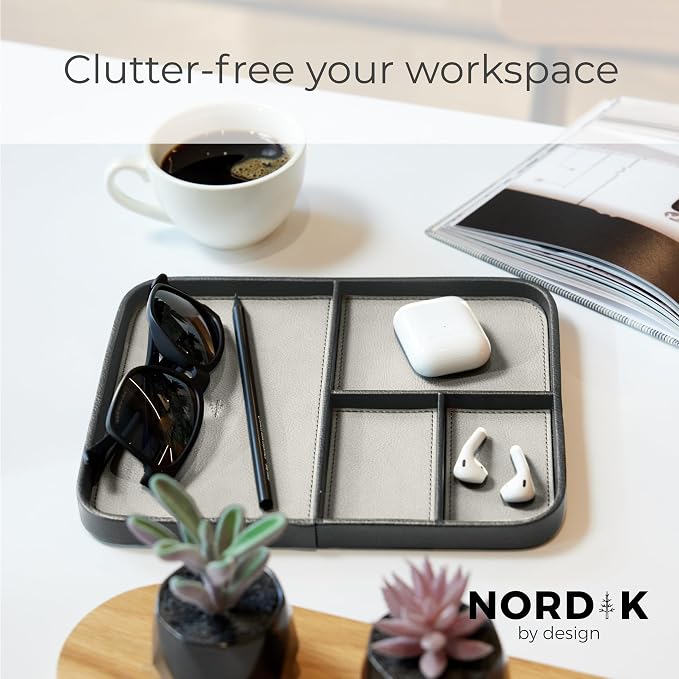 Nordik Leather Valet Tray - Image 4