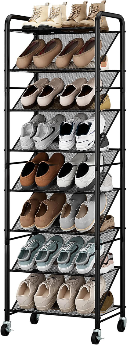 STO STO 8-Tier Narrow Shoe Rack by STOSTO