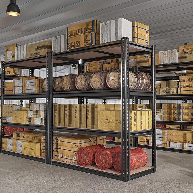 REIBII 40" W Garage Shelving 2000LBS Storage Shelves Adjustable Metal Shelving - Image 5