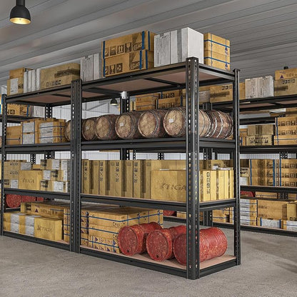 REIBII 40" W Garage Shelving 2000LBS Storage Shelves Adjustable Metal Shelving - Image 5