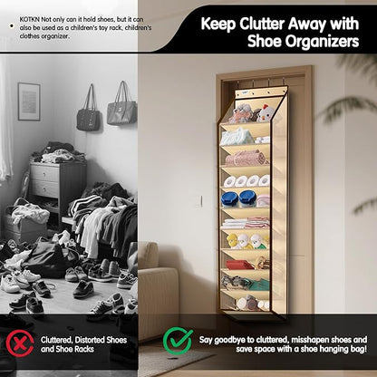 10 Tier Over The Door Organizer - Image 6