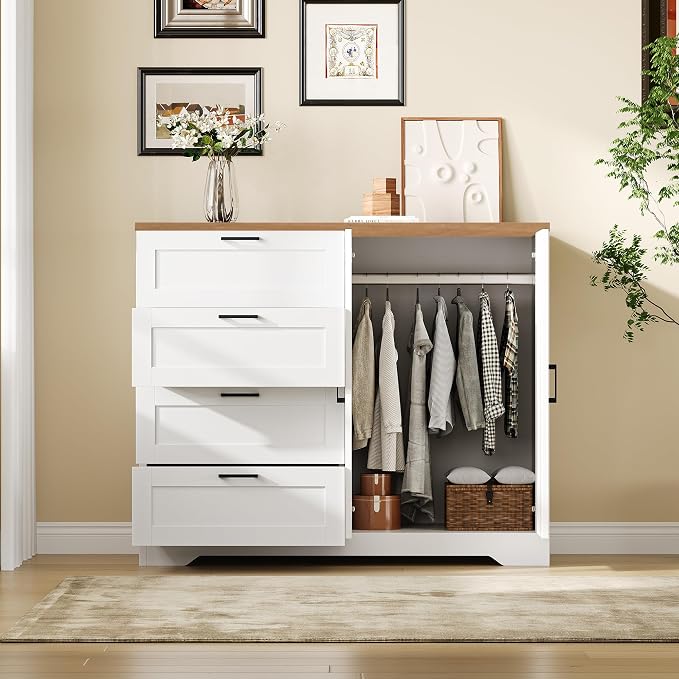 GarveeHome Multifunctional Wooden Dresser - Image 7