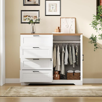 GarveeHome Multifunctional Wooden Dresser - Image 7