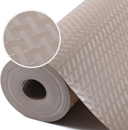Beige Shelf Liners for Kitchen Cabinets Refrigerator Liners Waterproof & by StaHom