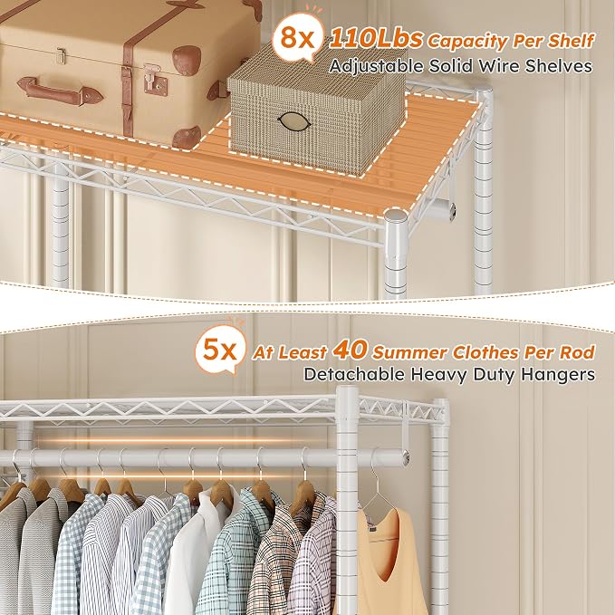 Raybee Clothes Rack, Clothing Racks - Image 5