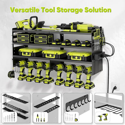 Large Power Tool Organizer Wall Mount - Image 3