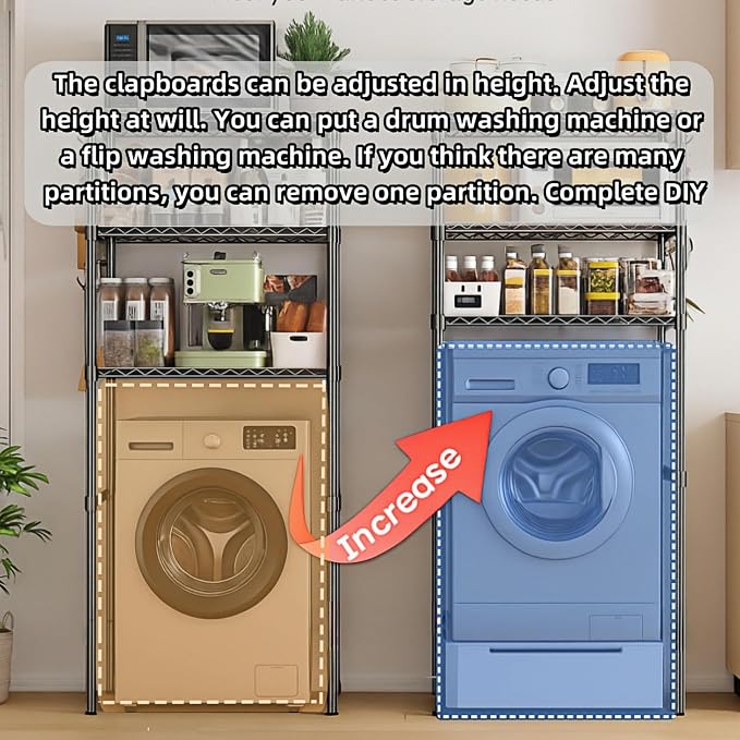 Washer, Dryer and Refrigerator Top Shelf - Image 6