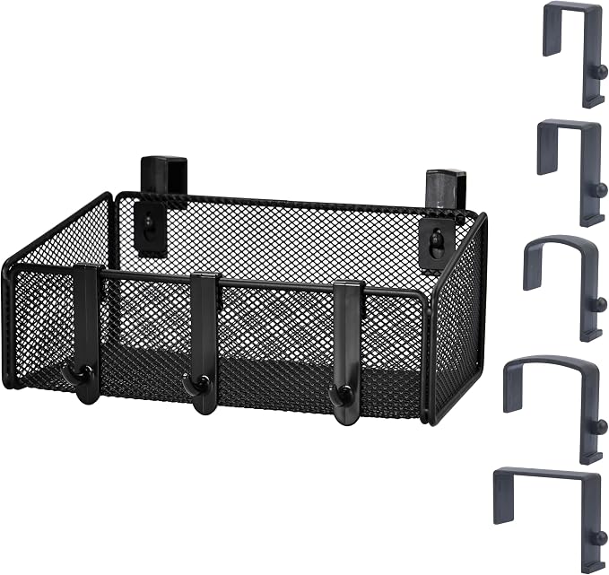 Bedside Caddy Shelf Hanging Storage Basket by JDYOOMI