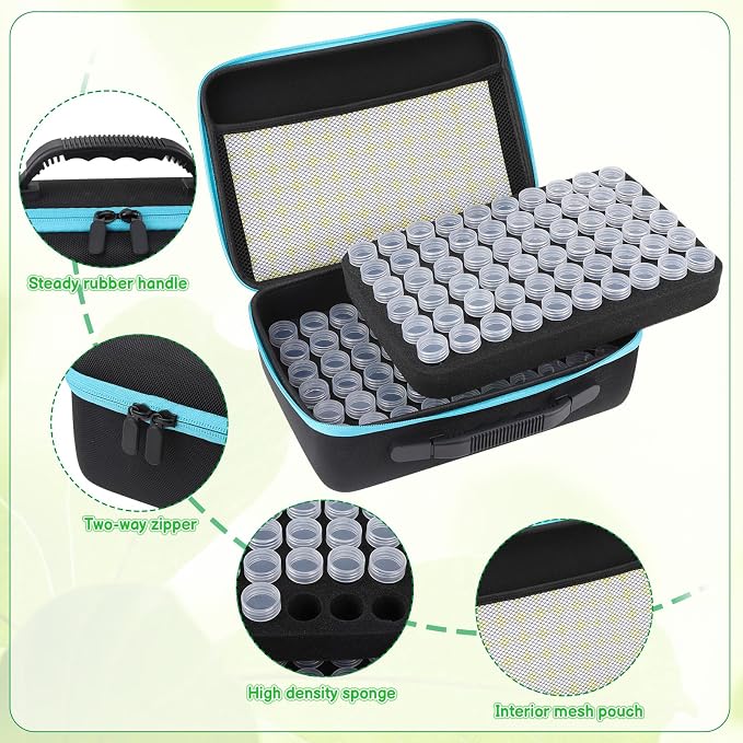 XLSXEXCL120 Slots Seed Storage Organizer Sturdy Seed Organizer Storage Box - Image 5