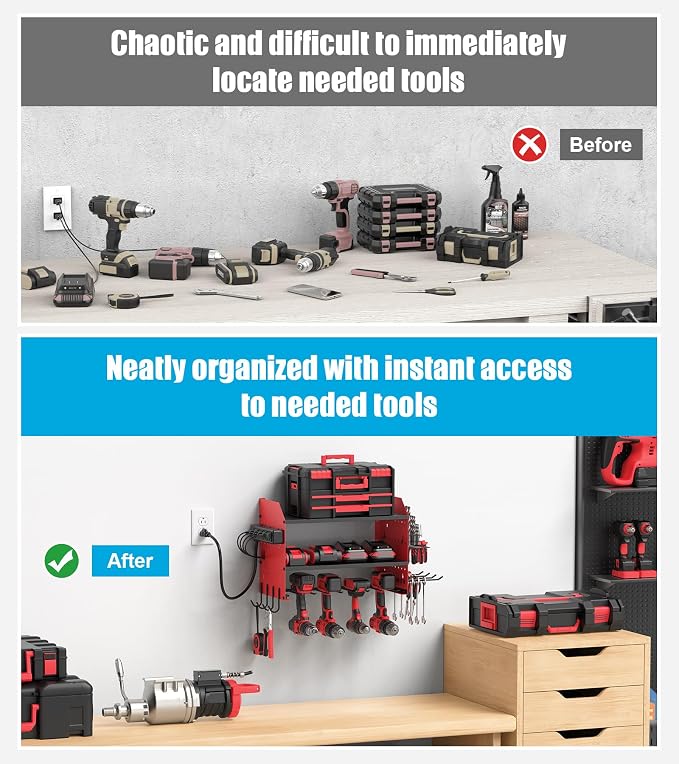 CCCEI Modular Power Tool Organizer Wall Mount - Image 6