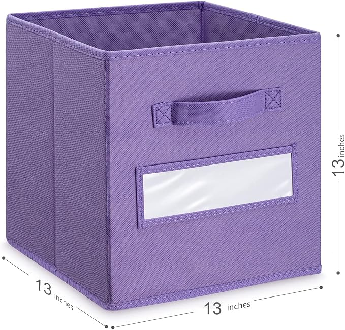 13x13x13 storage cube bins Fabric storage cubes - Image 3