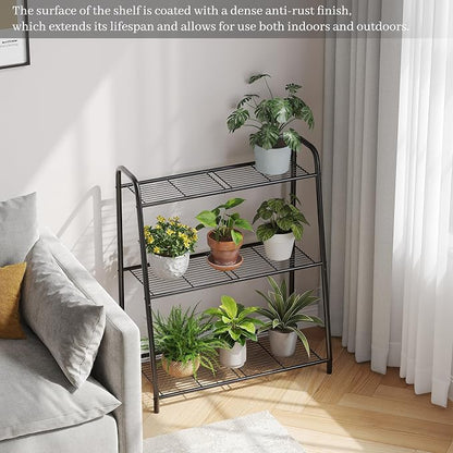 Kitsanery Metal Plant Stand Indoor Outdoor - Image 4