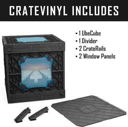 CrateVinyl - Vinyl Record Storage Crate Modular Storage Cube - Image 3