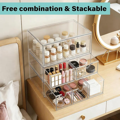 Prsildan Craft Art Supply Organizer Stackable Storage Drawer - Image 5