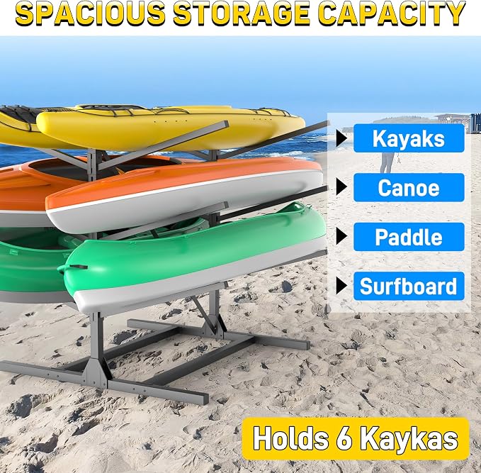 Ultrawall Kayak Storage Rack, Freestanding Kayak Racks - Image 7