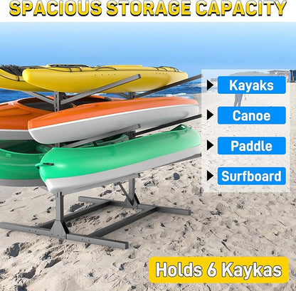 Ultrawall Kayak Storage Rack, Freestanding Kayak Racks - Image 7