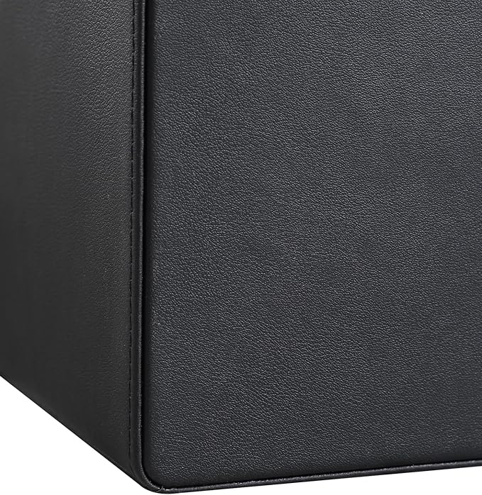 PU Leather Desk Organizer, Luxury Remote Control Holder - Image 8