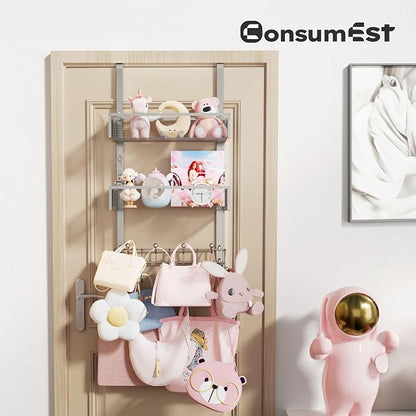 Consumest Over The Door Hooks Organizer - Image 5