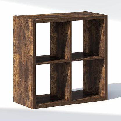Furinno Cubic Extra Thick 4-Cube Closet Organizers and Storage, Amber Pine | - Image 8
