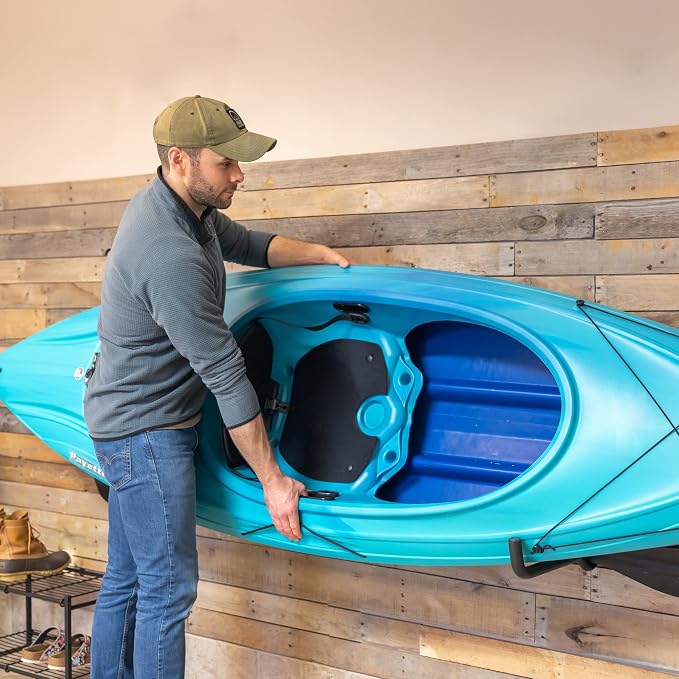StoreYourBoard Roanoke Kayak Storage Rack, Holds 100 lbs, Kayak Wall Mount Hooks - Image 5