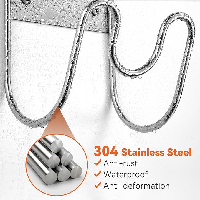 Stainless Steel Garden Hose Holder - Image 4