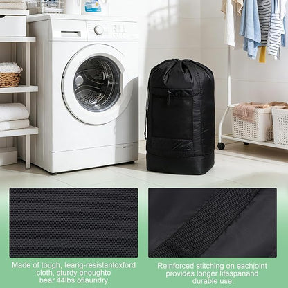 Backpack Laundry Bag, Large Travel Laundry Bags - Image 7