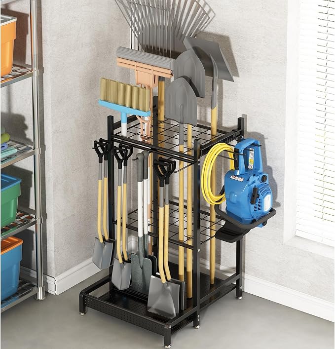 Garden Tool Organizer for Garage, Utility Storage Racks - Image 6