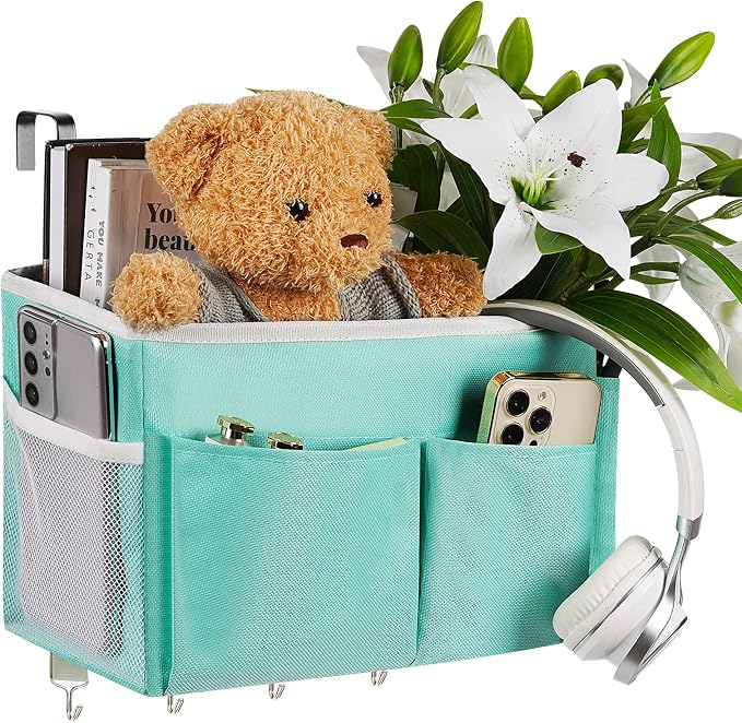 Bedside Storage Organizer 5 Pockets by frjjthchy