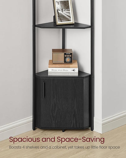 VASAGLE Corner Shelf with Storage, 5-Tier Corner Storage Cabinet | Corner shelf - Image 5
