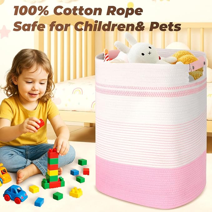 Laundry Basket with Handles - Image 8