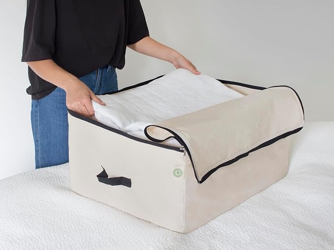 Canvas Storage Bags for Comforters and Blankets - Image 2
