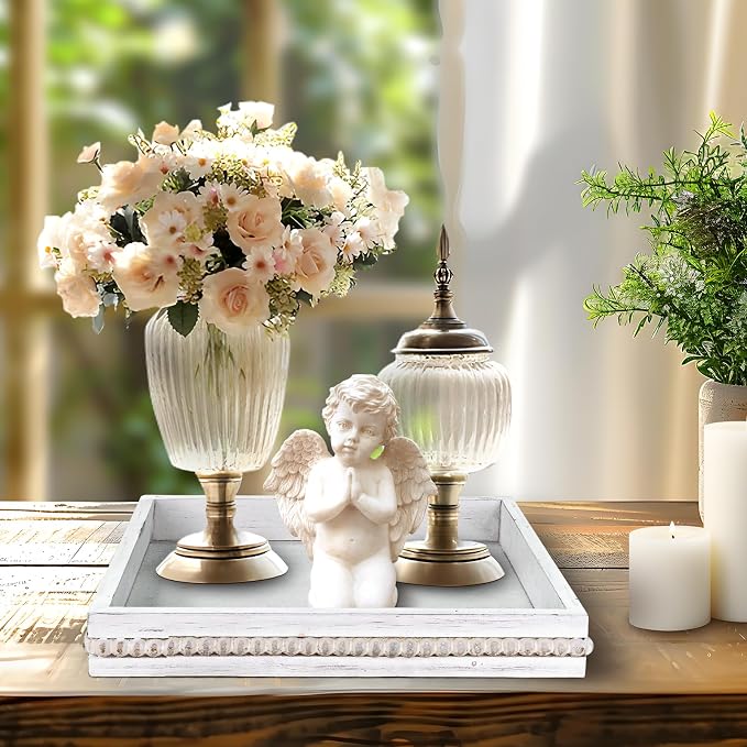 Wooden Decorative Tray, Small Serving Tray - Image 4