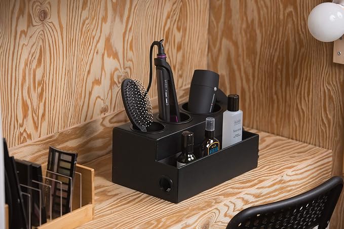 Hair Dryer Holder Hair Tool and Styling Organizer, Bathroom Countertop Blow - Image 3
