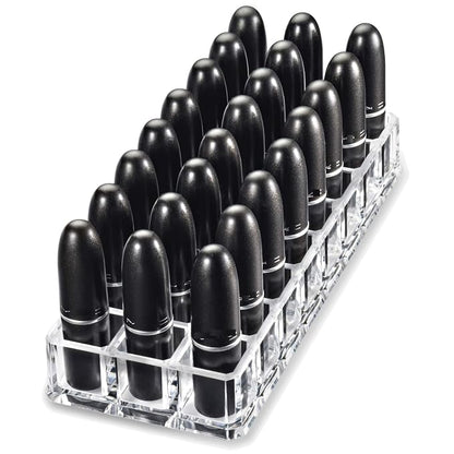 byAlegory Acrylic Lipstick & Acrylic Compact Makeup Organizer Set - Image 2
