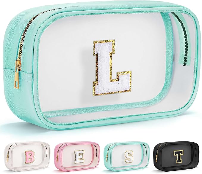 YOOLIFE Initial Make Up Bag Travel Toiletry Bag by YOOLIFE