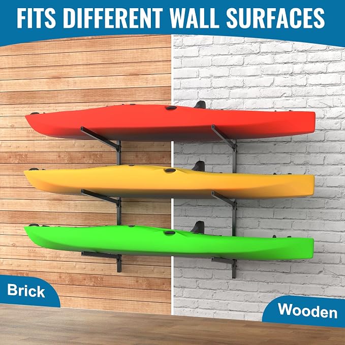 Kayak Storage Rack, Kayak Wall Mount Rack, Kayak Rack - Image 4