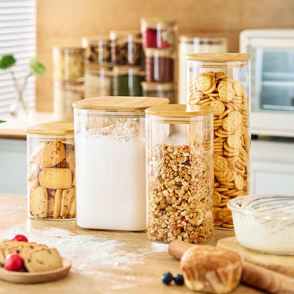 Extra Large Square Glass Flour & Sugar Storage Containers - Image 5