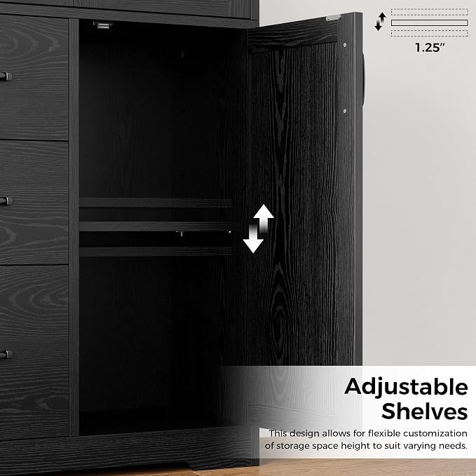 IRONCK Pantry Cabinet, Kitchen Storage Cabinet - Image 5