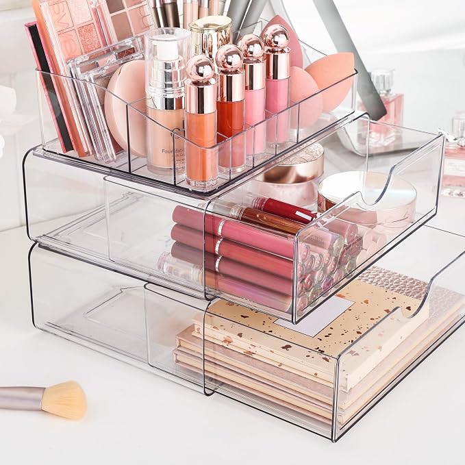 Vtopmart 5 Tier Clear Makeup Organizer - Image 5