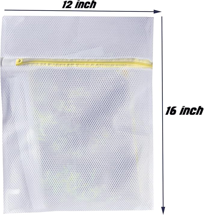 10 Pcs Laundry Bags Mesh Wash Bags, Premium Durable Double-Layer Honeycomb Mesh - Image 7