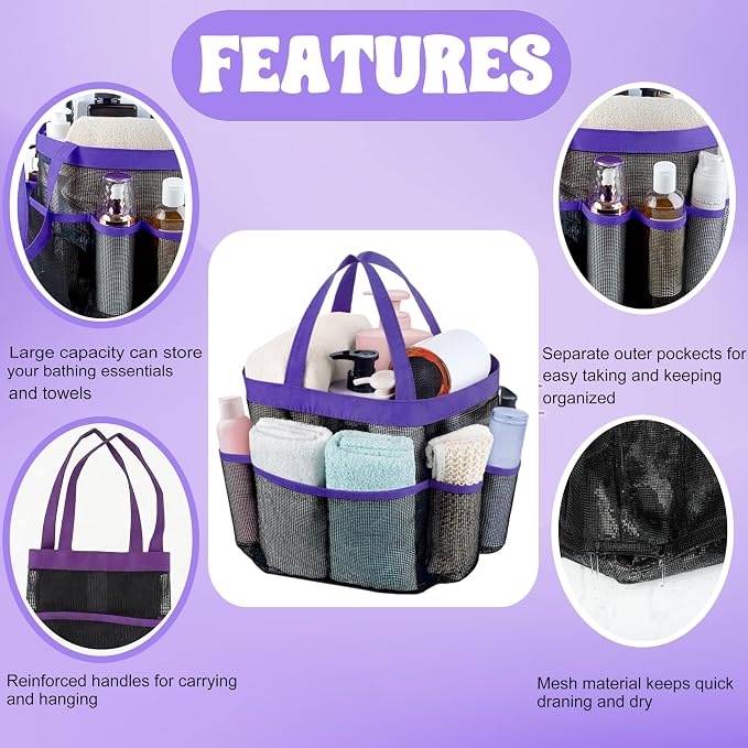 Mesh Shower Caddy Portable - Image 3